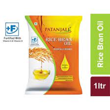 PATANJALI RICE BRAN OIL 1L